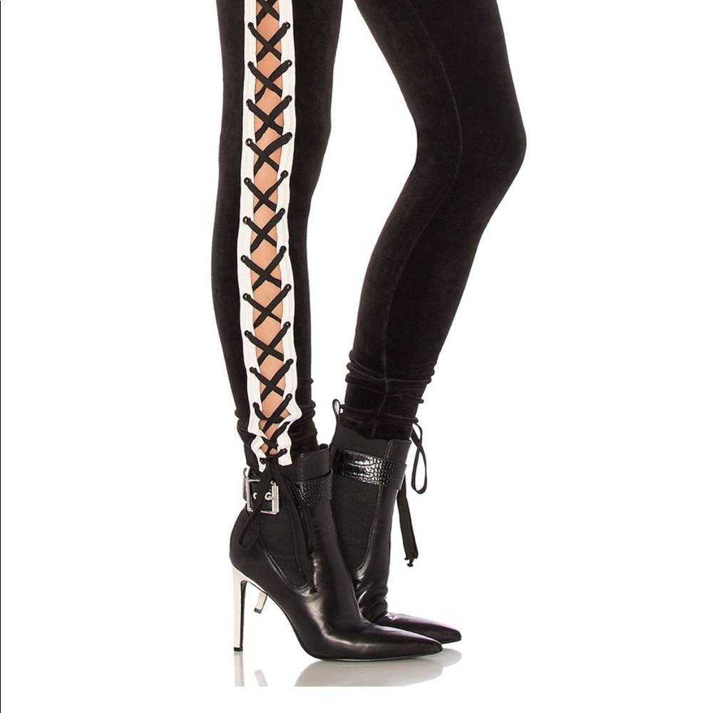 Fenty puma Velour Lace Up Leggings - Picture 3 of 13